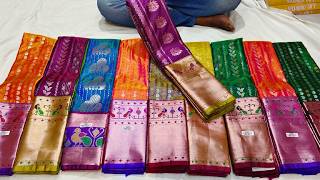 Madina Pattu Sarees Wholesale Prices ఆషాడం ఆఫర్ Single Saree Home Delivery Latest Collection [upl. by Birdie]