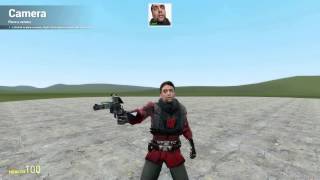 Face tracking in Garrys Mod intermediate demo March 2014 [upl. by Sixel]