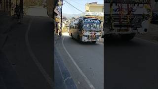 Chetan bus service 🥰🥰himachalpradesh karsog [upl. by Akiemat482]