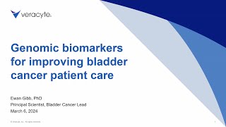 Genomic Biomarkers for Improving Bladder Cancer Patient Care [upl. by Imojean688]