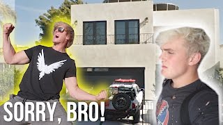 WE BROKE INTO JAKE PAULS HOUSE Prank Wars [upl. by Paulie]