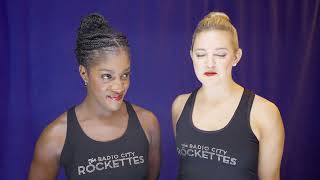 The Radio City Rockettes Rehearse for CHRISTMAS SPECTACULAR [upl. by Sibelle]