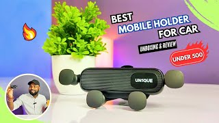 Best Mobile Holder For Car 🔥 UN1QUE Car Mobile Holder  Review 🔥 [upl. by Teleya]