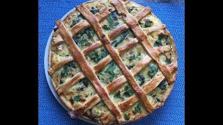 Tarte de bacalhau e espinafre [upl. by Sola]