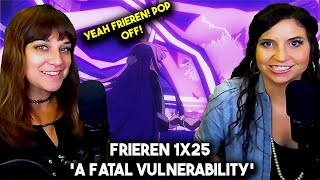 Lauren and Jess React Frieren vs Frieren Frieren 1x25 A Fatal Vulnerability [upl. by Llekram]