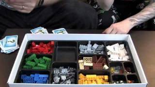 Toy Brief 46  Creationary LEGO Game Set 3844 Opening Building Review Play [upl. by Eiveneg141]