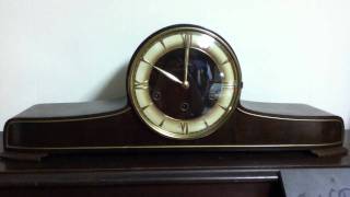 Mauthe Mantle Clock  Westminster Chime [upl. by Treat481]