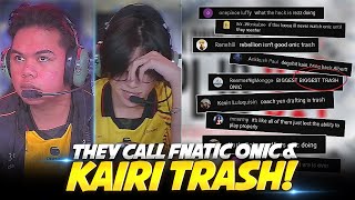 They are Calling Kairi and Onic TRASH because of this Performance 🗑️ [upl. by Mariette]