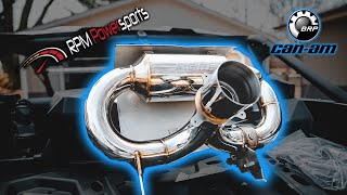 2022 Can Am X3 Turbo  RPM Powersports E Valve Sport Muffler Install [upl. by Faber]