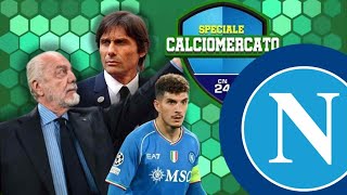 Il Napoli di Conte prende forma Le ultime su Gimenez e Lukaku 🔴 SPECIALE CALCIOMERCATO [upl. by Ikila]