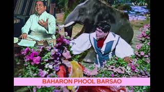 Baharon Phool Barsao  Mohammed Rafi  Old Bollywood Song  Classic Song  Suraj  Subhankar Sarkar [upl. by Elleret]