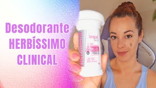 Testei Desodorante Herbíssimo Clinical [upl. by Ayt]