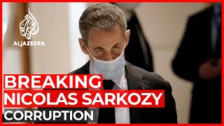 France’s Sarkozy convicted of illegal campaign financing [upl. by Jotham]