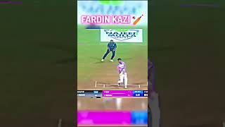 Powerful Shot 🏏💪 Fardeen Kazi 🔥💪 reels cricket tenniscricket cricketlover tenniscricketindia [upl. by Nnaeirrac]