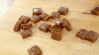 Americas Test Kitchen DIY Salted Caramels [upl. by Cerallua]