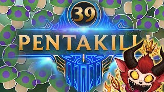 1 SETA y PENTAKILL  TOP PENTAKILLS 39 [upl. by Lihp]