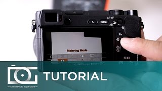 SONY ALPHA A6300 TUTORIAL  Change the Metering System On Your Camera [upl. by Nolyak53]