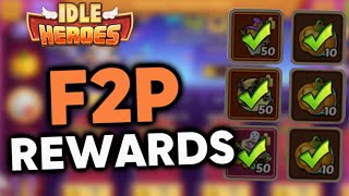 Idle Heroes  HUGE Event For F2P Players [upl. by Berhley]