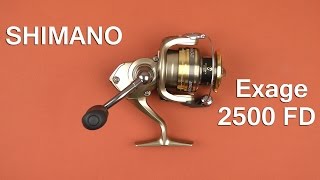 Распаковка Shimano Exage 2500 FD [upl. by Nylteak]