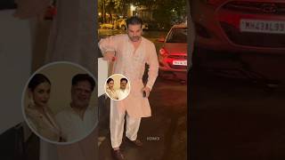 Arbaaz Khan arrives at Malaika Aroras family house 💔arbaazkhan malaikaarora koimoi [upl. by Negem]