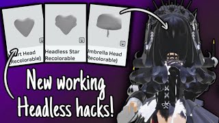 FREE HEADLESS ON ROBLOX 🎃😍  FREE amp CHEAP HEADLESS HACKS ON ROBLOX  EASY TUTORIAL 🎃 [upl. by Esther]