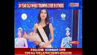 Nagalands Ruopfuzhano Whiso to represent state at Miss Universe India 2024 [upl. by Htederem]