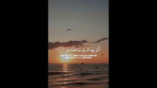 quran surah Surah AlLuha சூரா அல் லுஹா [upl. by Levison]