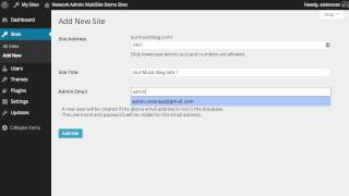 WordPress MultiSite Adding Sites to a Subdirectory Network [upl. by Ignazio]