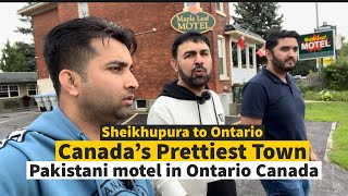 Pakistani motel tour in Canada’s prettiest town Goderich [upl. by Diao]