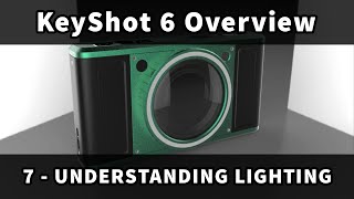 KeyShot 6 Overview 7  Understanding Lighting [upl. by Brodie]