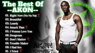 Akon Songs Playlist 2024  The Best Of Akon  Greatest Hits Full Album 2024 Lyrics [upl. by Areem7]