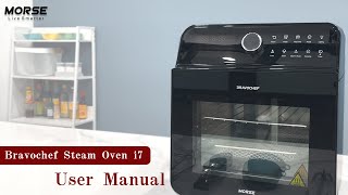 Morse Bravochef Steam Oven i7 User Manual ENG ver [upl. by Swisher]