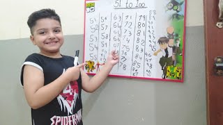 Learn and write 51100 Part 2  Kids Vedio  51100  Number Writing practice  Numbers for kids [upl. by Sivla]