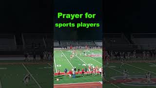 Prayer for sports players🙏god jesus prayer prayerwarrior [upl. by Glynnis]