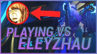 PLAYING VS ELEYZHAU 😱👈✨ IN OVERWATCH 😍💅 [upl. by Enia]