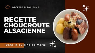 CHOUCROUTE RECETTE ALSACIENNE 😋 [upl. by Oicnedurp]