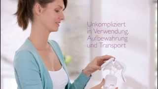 AVENT Handmilchpumpe Naturnah  Babyzeiten [upl. by Destinee582]