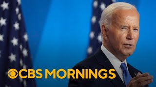 Takeaways from Bidens solo news conference [upl. by Egoreg]