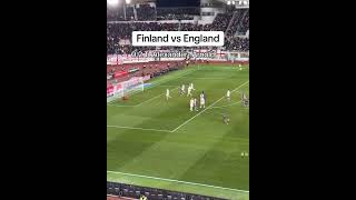 Finland vs England goal 02 T Alexander Arnold Nations League england freekick nationsleague [upl. by Coad145]