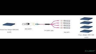 Configuration of 40G QSFP to 10G SFP on Cisco switches  Clight [upl. by Zachery]