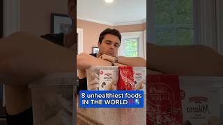 8 most Unhealthiest Foods in the world youtube viral nutrition diet healthy weightloss [upl. by Lirva]