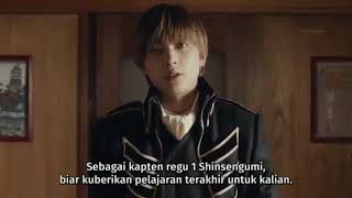 SUB Indo Gintama 2 Live Action the Movie  Sougo is a Badass Moment [upl. by Won]