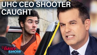 Michael Kosta on UHC CEO Shooting Suspect Luigi Mangione  The Daily Show [upl. by Noreen]