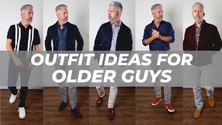 Older Mens Outfits That Always Look Put Together  Over 40 [upl. by Acimat]