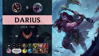 Darius Top vs Varus  NA Grandmaster Patch 1411 [upl. by Ennadroj745]