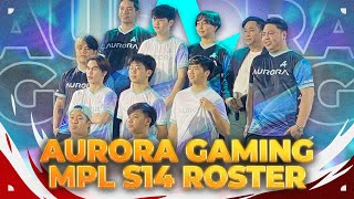 Aurora Gaming PH Announcement of their Roster [upl. by Barra967]