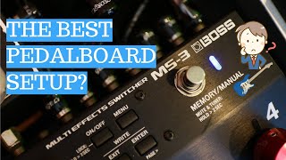 BEST PEDALBOARD FOR GIGGING MUSICIANS Boss MS3 Multi Effects Switcher Demo amp Usage Tips [upl. by Eintruoc]