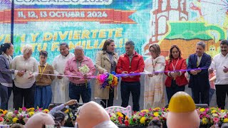 INAUGURA DAVID SÁNCHEZ LA 27ª EDICIÓN DE LA TRADICIONAL FERIA DEL ATOLE 2024 DE COACALCO [upl. by Acinorehs199]