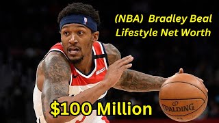 Bradley Beal Lifestyle amp Net Worth  Career  Salary  Family  Home [upl. by Yelkreb]