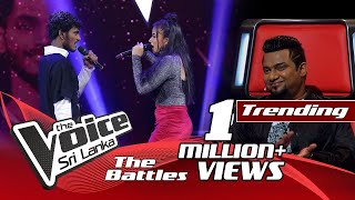 The Battles  Timothy Silva V Oneli Viyara  Believer  The Voice Sri Lanka [upl. by Stanwin]